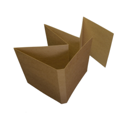 Harmonijka w pudełku 14x14cm kraft