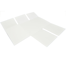 Baza albumowa w pudełku biała 15x10cm