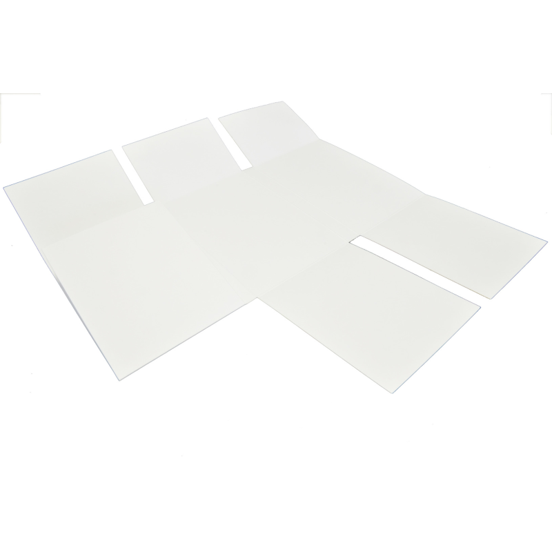 Baza albumowa w pudełku biała 15x10cm