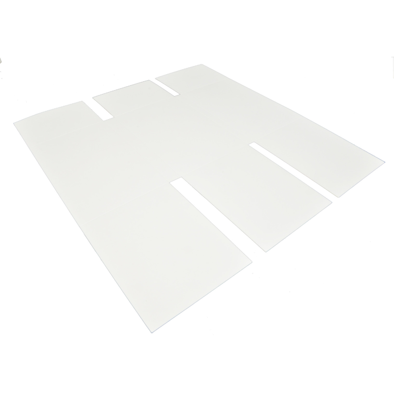 Baza albumowa w pudełku biała 15x10cm