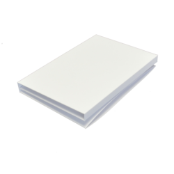 Baza albumowa w pudełku biała 15x10cm