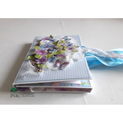 Baza albumowa w pudełku biała 15x10cm