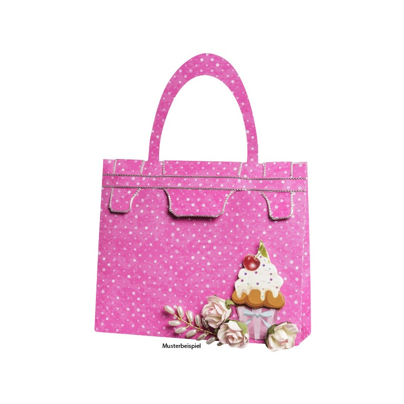 Szablon do zrobienia pudełka,  Torba, rozm. A3