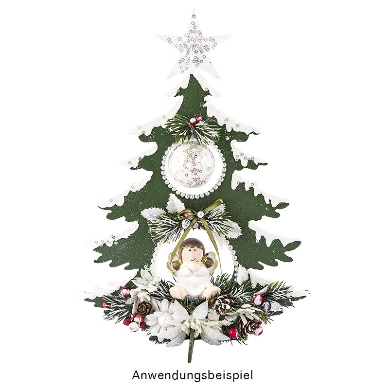 Choinka ze sklejki 42,8cm x 30,7cm