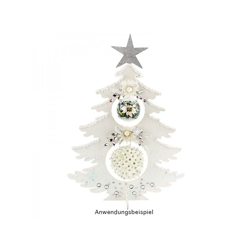 Choinka ze sklejki 29,7cm x 21,3cm