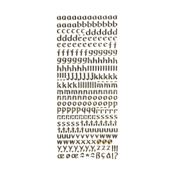 Naklejka złota brokatowa...