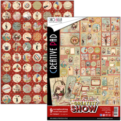 The Greatest Show zestaw 9 kartek A4 CBCL027