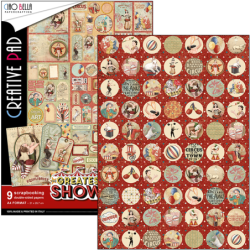 The Greatest Show zestaw 9 kartek A4 CBCL027