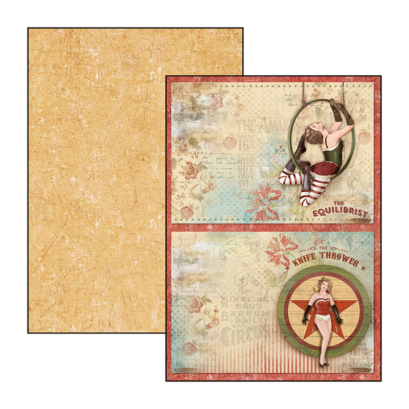 The Greatest Show zestaw 9 kartek A4 CBCL027