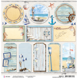 Summer Tags  rozm. 30,5x30,5cm