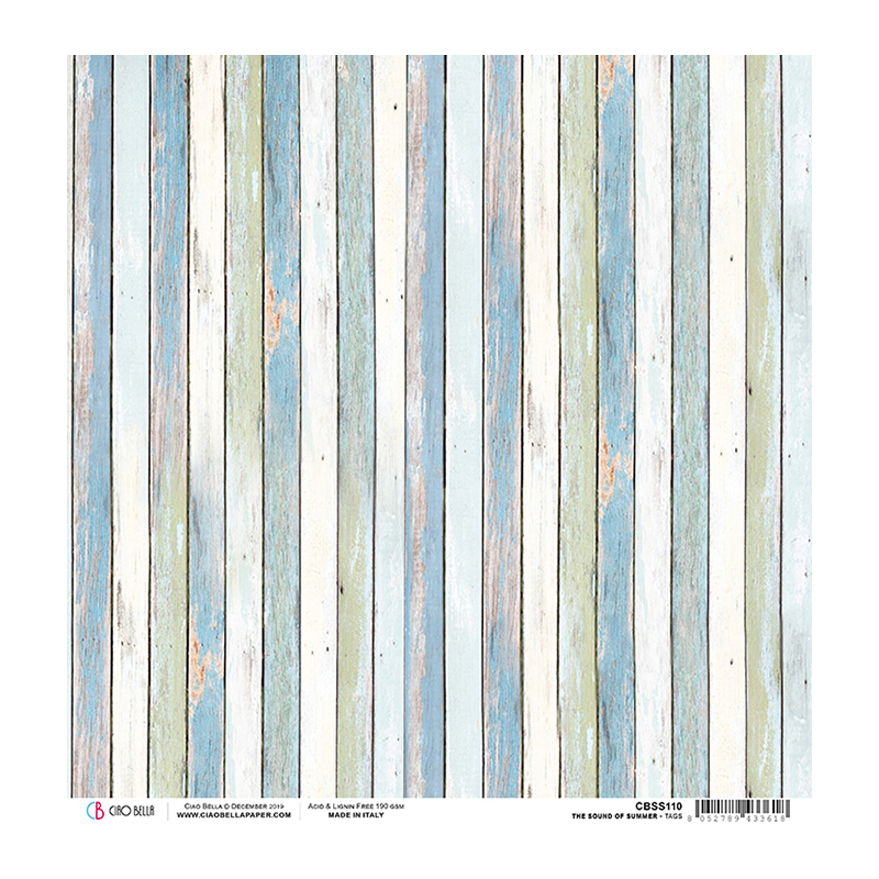 Summer Tags  rozm. 30,5x30,5cm