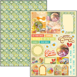 THE SEVENTIES zestaw 9 kartek A4