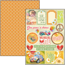 THE SEVENTIES zestaw 9 kartek A4