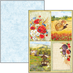 UNDER THE TUSCAN SUN zestaw 9 kartek A4