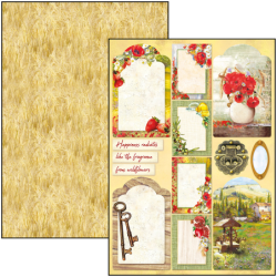 UNDER THE TUSCAN SUN zestaw 9 kartek A4