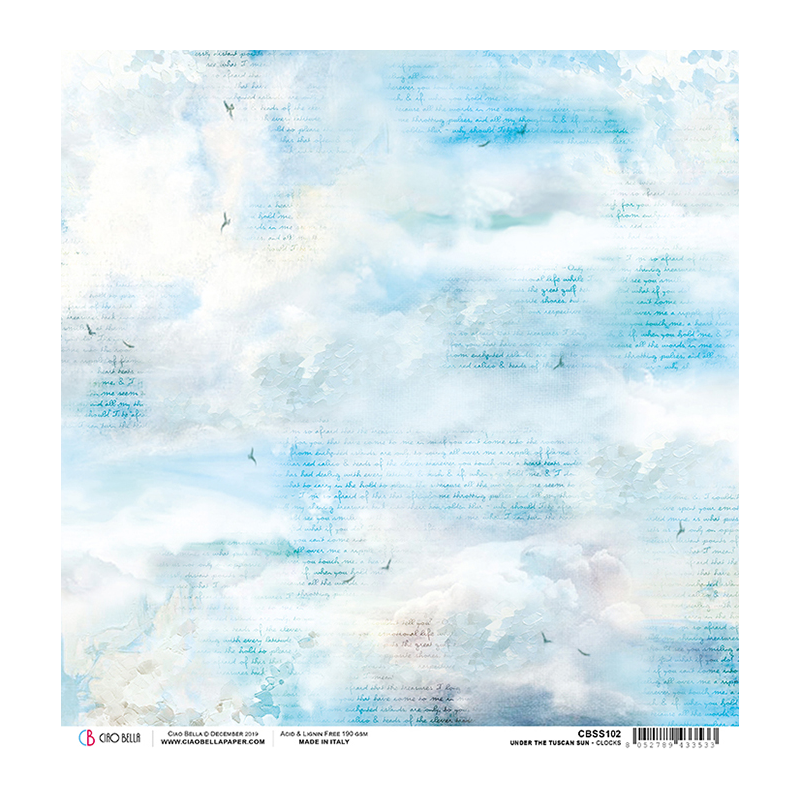 Tuscan Clocks rozm. 30,5 x 30,5 cm CBSS102