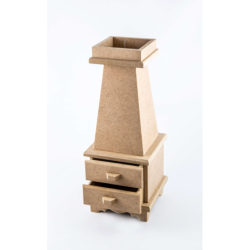 Kominek z MDF rozm. 11x11x29cm