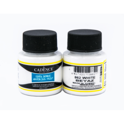 Farba ebru marbling 45ml biała