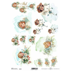 Papier do decoupage SOFT S0429