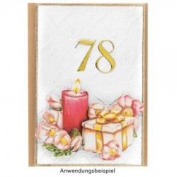 Folder do wytłaczania LILIE FRANCUSKIE rozm. 15x10cm