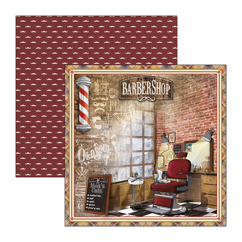 Hipster zestaw 12 kartek rozm. 30,5 x 30,5 cm