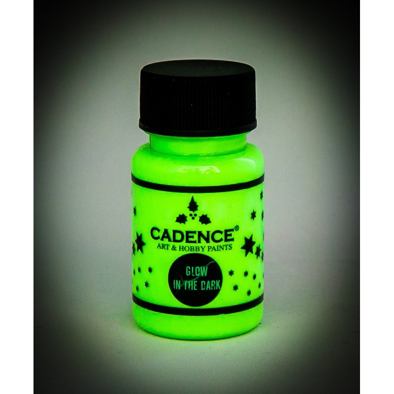 Farba fluorescencyjna Glow In the Dark 50ml, Zielony