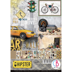 Hipster zestaw papierów 9...