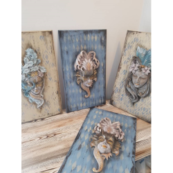 Maska Pani Pirat 20x30cm