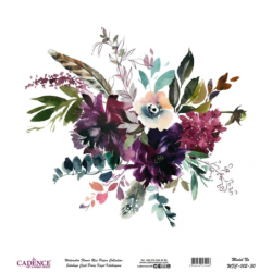 Papier ryżowy Cadence 30x30 cm – kwiaty do decoupage