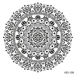 mandala szablon,