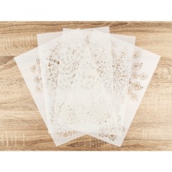 Szablony do kropkowania 1 zestaw 4 szt. rozm. A4