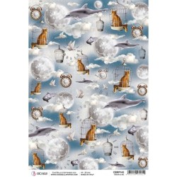 Piuma A4 papier ryżowy CBRP143