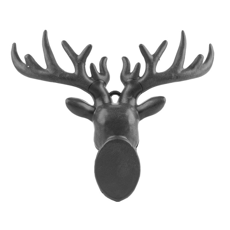 Głowy jelenia 3 szt rozm. 11,5 cm x 14 cm x 6 cm