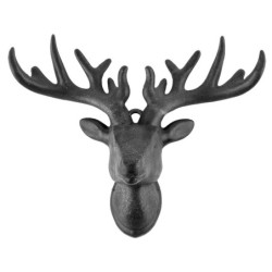 Głowy jelenia 3 szt rozm. 11,5 cm x 14 cm x 6 cm