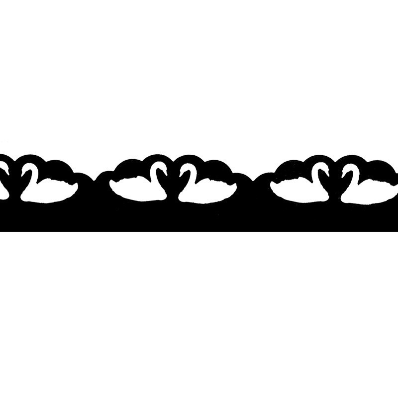 Dzurkacz brzegowy łabędzie 1,2 cm x 4,2 cm