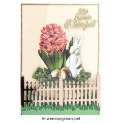 Wykrojnik do papieru - płot i trawa 2 szt