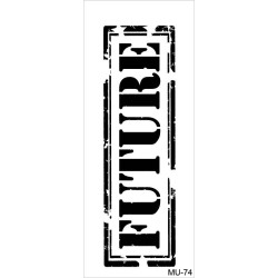 Szablon Mix Media MU Cadence 10x25 cm – Różne Wzory do Decoupage i Scrapbookingu