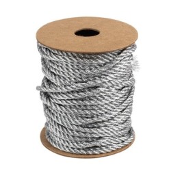 Sznurek srebrny2 grubości 2 mm oraz 2,5 mm
