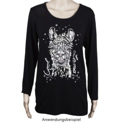 Szablon do malowania A4, Lama