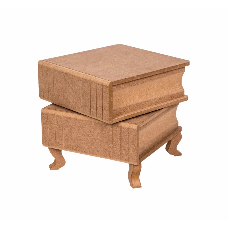 Pudełko książka na nóżkach, 22 x 22 x 23 cm, KT89