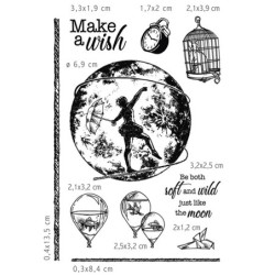 Ciao Bella stemple, zestaw rozm. 10 cm x 15 cm