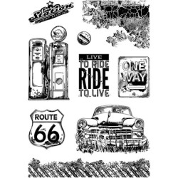 Stemple Ciao Bella, Ostra Jazda nr 2, 9 szt, rozm. 10x15 cm