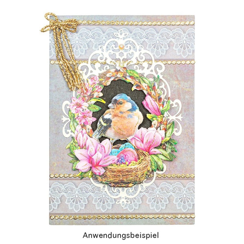 Motywy 3D Wielkanocne, rozm. 7-10 cm, 10 szt.