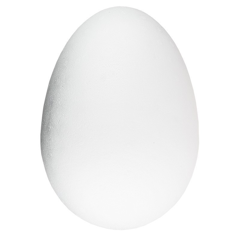 Jajko styropianowe 2-częściowe Ø 21cm wys. 30cm