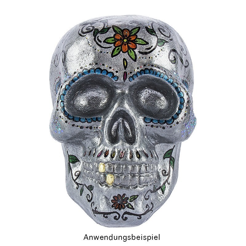 Czaszka styropianowa, 20cm x 19cm