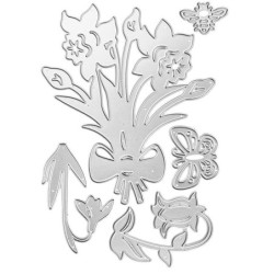 Wykrojnik do papieru kwiaty...