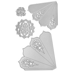 Wykrojik do papieru - kwiat...