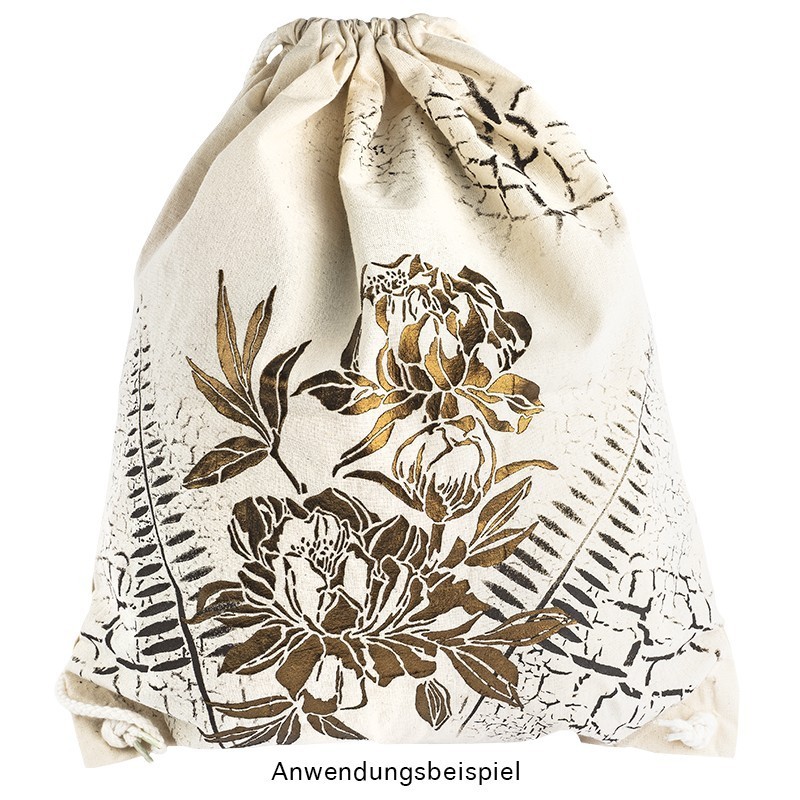 Szablon do malowania piwonie rozm. A4