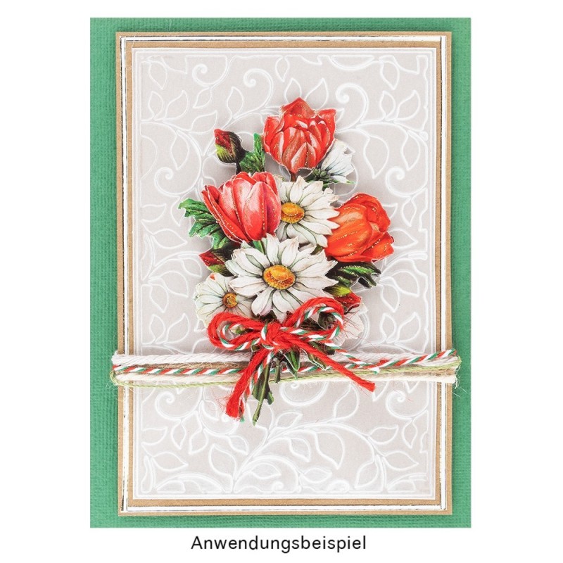 Folder do wytłaczania, listki rozm. 15 cm x 10 cm