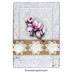 Motywy 3D, wiosenne gałązki 10 szt.